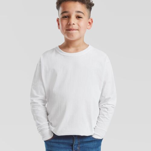 Kids long sleeve valueweight T Thumbnail