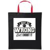 Varsity cotton shopper short handle Thumbnail