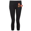 Women's TriDri® recycled performance leggings 3/4 length Thumbnail